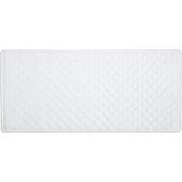 White Rubber Bath Mat