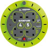 Status 4 Way 5 Metre Extension Reel