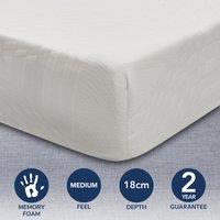 Comfortzone Memory Foam Medium Rolled Mattress