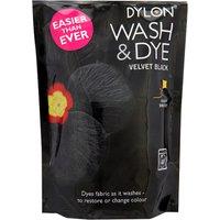 Wash and Dye Velvet Black