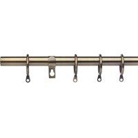 Mix & Match Extendable Metal Curtain Pole with Rings