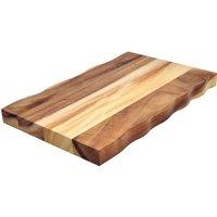T&G Acacia Wood Rustic Oiled Chopping Board Brown