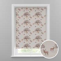 Tatton Blackout Roller Blind Light Brown/Brown