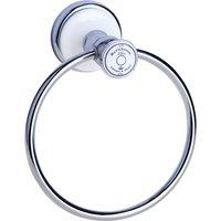 Silver Vintage Towel Ring