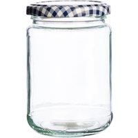 Kilner 370ml Round Twist Top Jar Silver