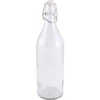 Large Glass Bottle Clear