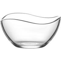 Wave Glass Dessert Bowl