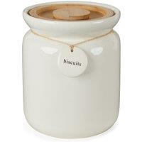 Hang Tag Biscuit Canister Cream