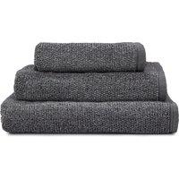 Marl Charcoal Towel Grey