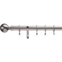 Ashton Extendable Metal Curtain Pole with Rings