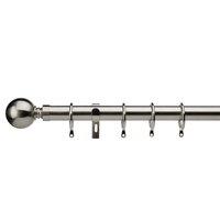 Ashton Extendable Metal Curtain Pole with Rings