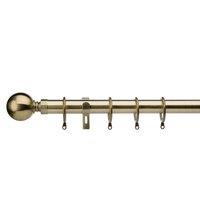 Ashton Extendable Metal Curtain Pole with Rings