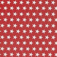 By the Metre Red Stars PVC