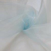 By the Metre Duck Egg Organza Fabric