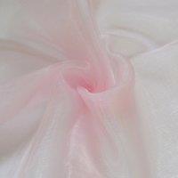 By the Metre Baby Pink Organza Fabric Pink