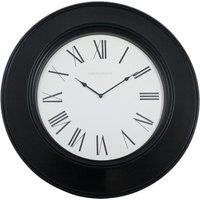 Grantham 75cm Station Wall Clock Black Black