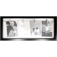 Essentials Black Peg Multi Photo Frame