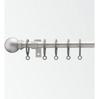 Universal Extendable Metal Curtain Pole with Rings