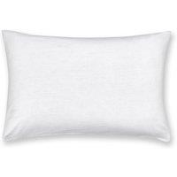 Jersey White 100% Cotton Cot Bed / Toddler Pillowcase White