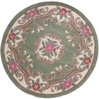 Lotus Premium Aubusson Round Rug