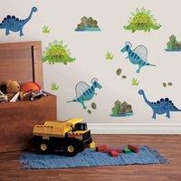 Roar! Dinosaur Wall Stickers white