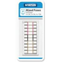Status 10 Pack Mixed Fuses Assorted