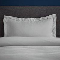 Fogarty Soft Touch Platinum Oxford Pillowcase grey