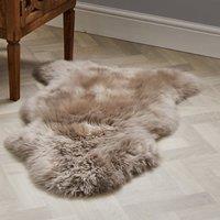 Single Pelt Sheepskin Rug Mink