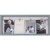 Essentials Grey Peg Multi Photo Frame