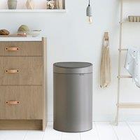 Brabantia Touch Platinum Bin, 40L