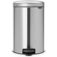 Brabantia NewIcon Pedal Bin Matt Steel, 20L
