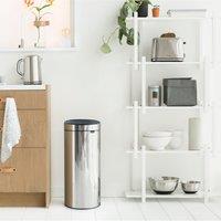 Brabantia 30 Litre Steel Touch Bin Steel