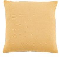 Barkweave Square Cushion Ochre