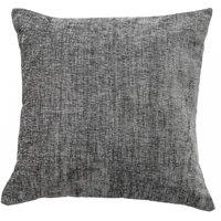 Chenille Cushion Charcoal