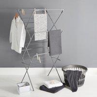 Grey 3 Tier Wide Airer