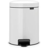 Brabantia NewIcon Pedal Bin White, 5L White