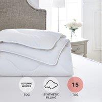 Dorma Full Forever Anti Allergy 15 Tog Duvet White