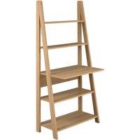 Tiva Oak Ladder Desk