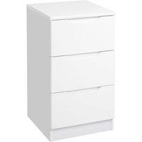 Legato 3 Drawer Bedside Table