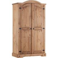 Corona Double Wardrobe, Pine