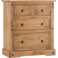 Corona 4 Drawer Chest, Pine