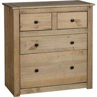 Panama 4 Drawer Chest, Pine