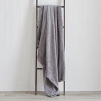 Evan 200cm x 200cm Throw Stone (Grey)