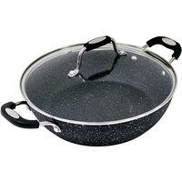 Scoville Neverstick 28cm Shallow Casserole Pan Black