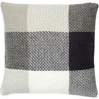 Woven Check Cushion Cover