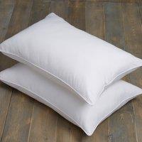 Teflon Stain Resistant All in One Medium Support Ultimate Pillow Pair White