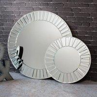 Ripley Round Wall Mirror, 90cm Clear