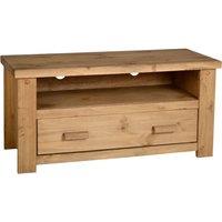 Tortilla TV Unit, Pine for TVs up to 48"