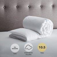 Fogarty Light & Lofty Warm Waffle 10.5 Tog Duvet White