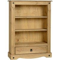 Corona 1 Drawer Low Bookcase